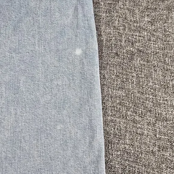 American Eagle Jeans Womens 12 Regular High Rise Baggy Wide Leg Light Blue Cargo - Picture 12 of 14